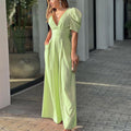 Marigold Puff Jumpsuit