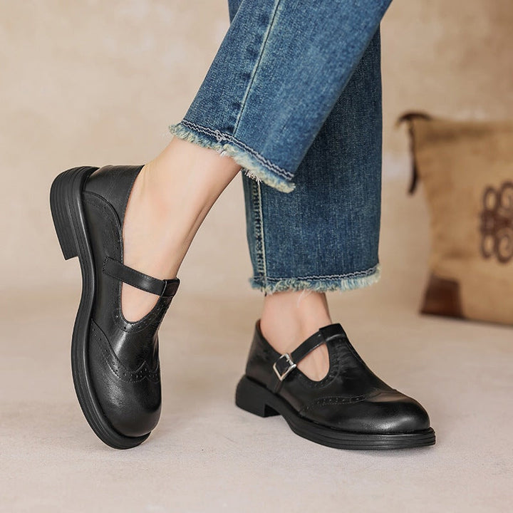 Nina Leather Mary Jane