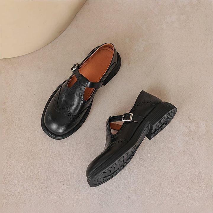 Nina Leather Mary Jane