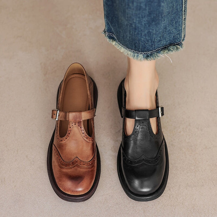 Nina Leather Mary Jane
