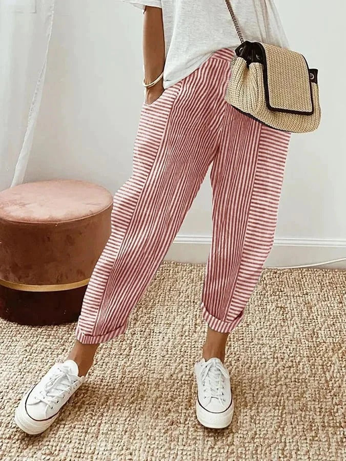 Holly Striped Pants
