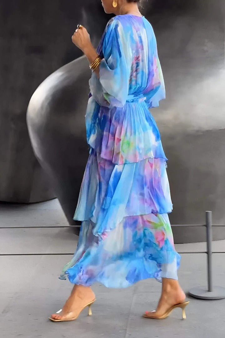 Laura Flowing Floral Maxi Dress