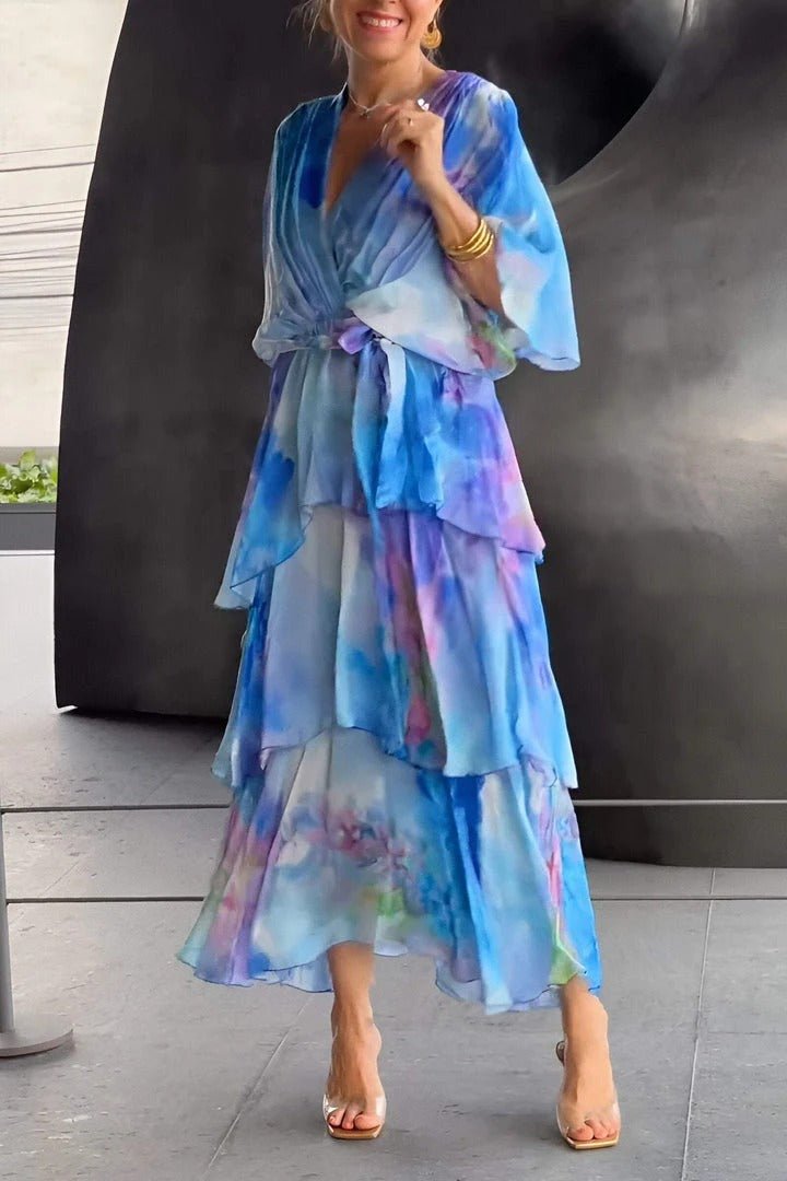 Laura Flowing Floral Maxi Dress