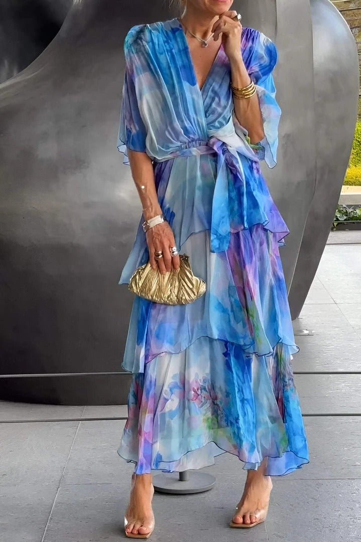 Laura Flowing Floral Maxi Dress