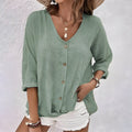 Marcia Relaxed Button Up Blouse