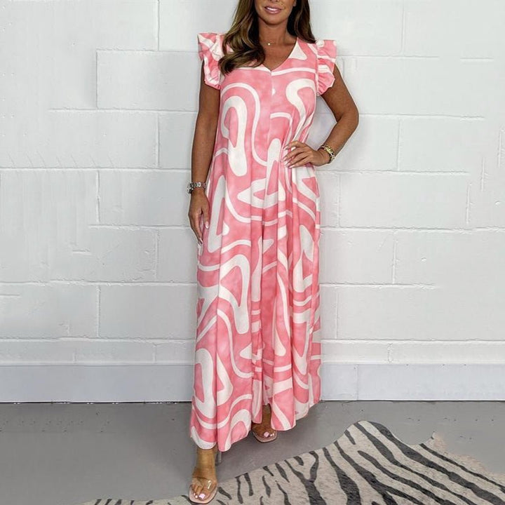 Nova Ruffle Jumpsuit
