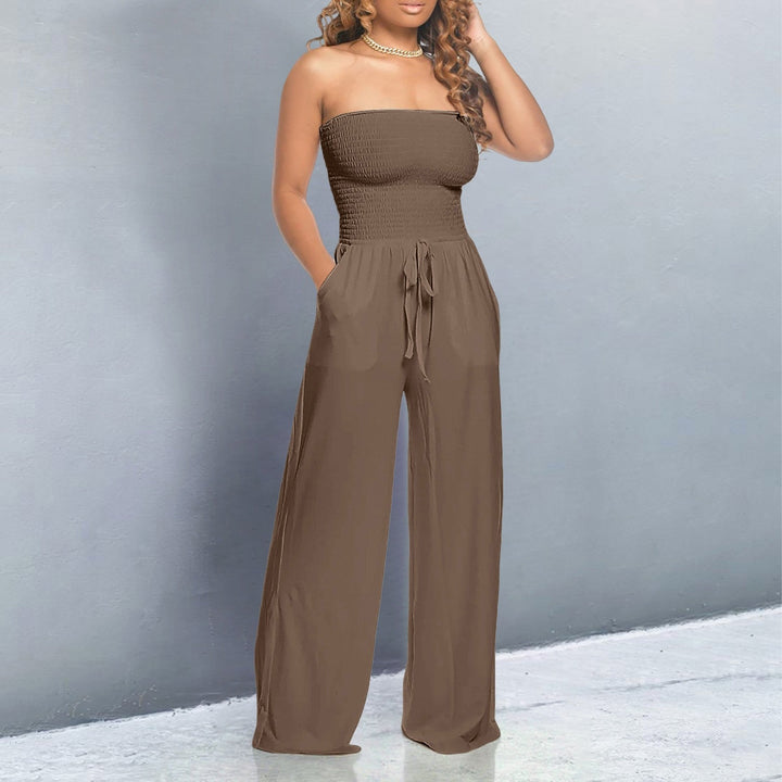 Bella Trendy Off-Shoulder Jumpsuit