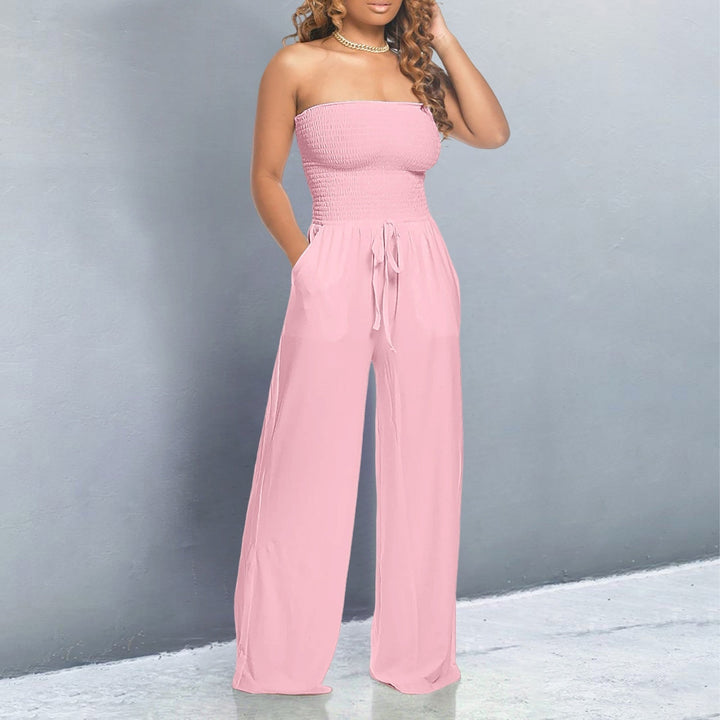 Bella Trendy Off-Shoulder Jumpsuit