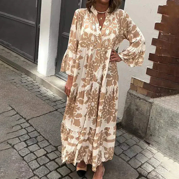 Valencia Floral Midi Dress