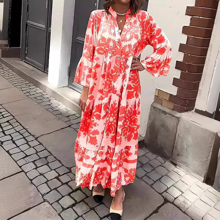 Valencia Floral Midi Dress