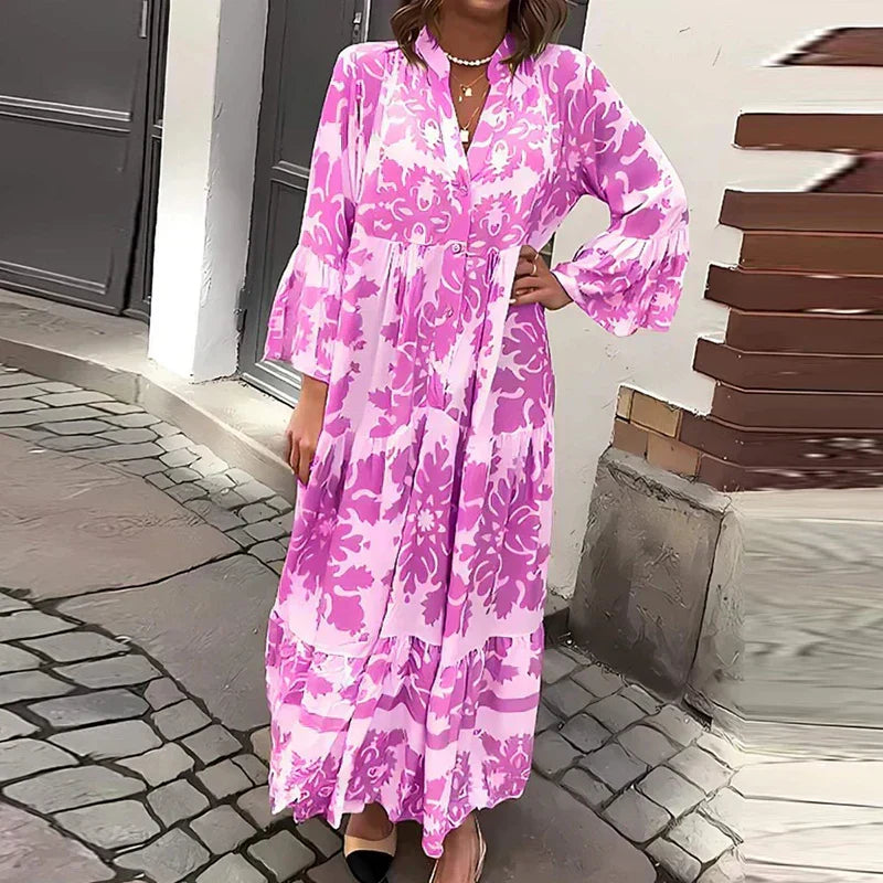 Valencia Floral Midi Dress