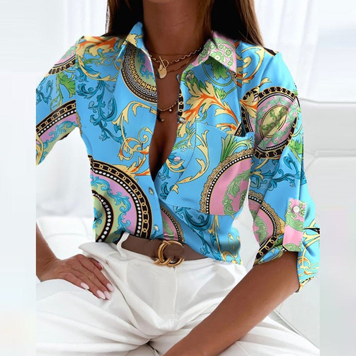 The Kensington Blouse - Classic Collared Elegant Fit