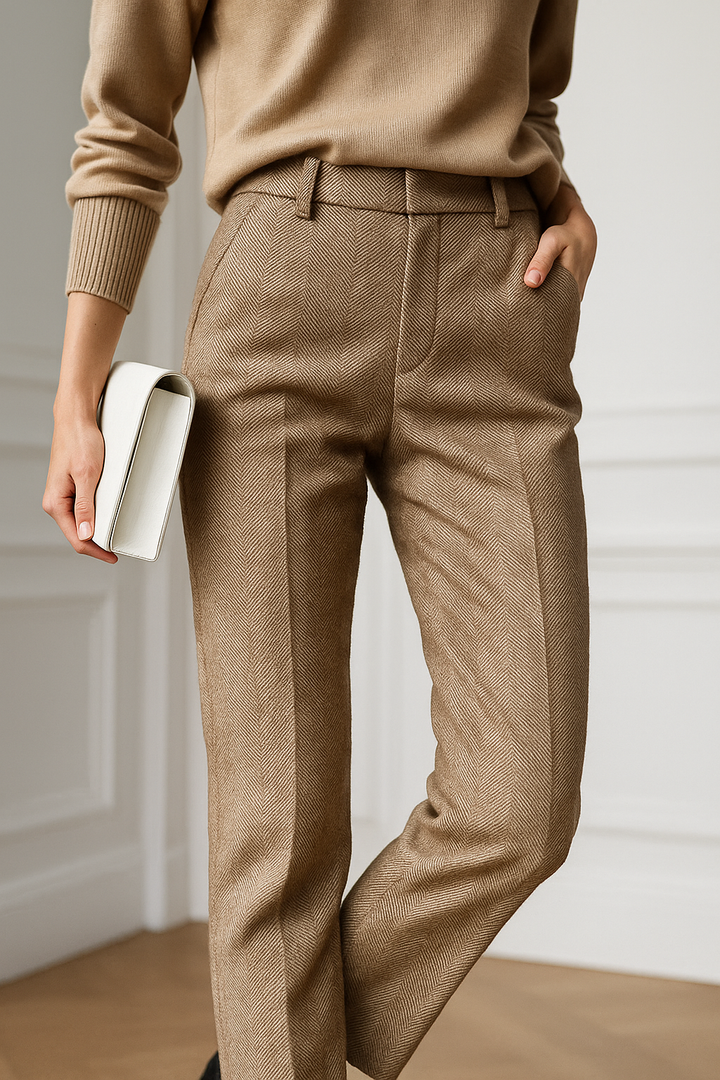 Coralie Classic Wool Blend Trousers