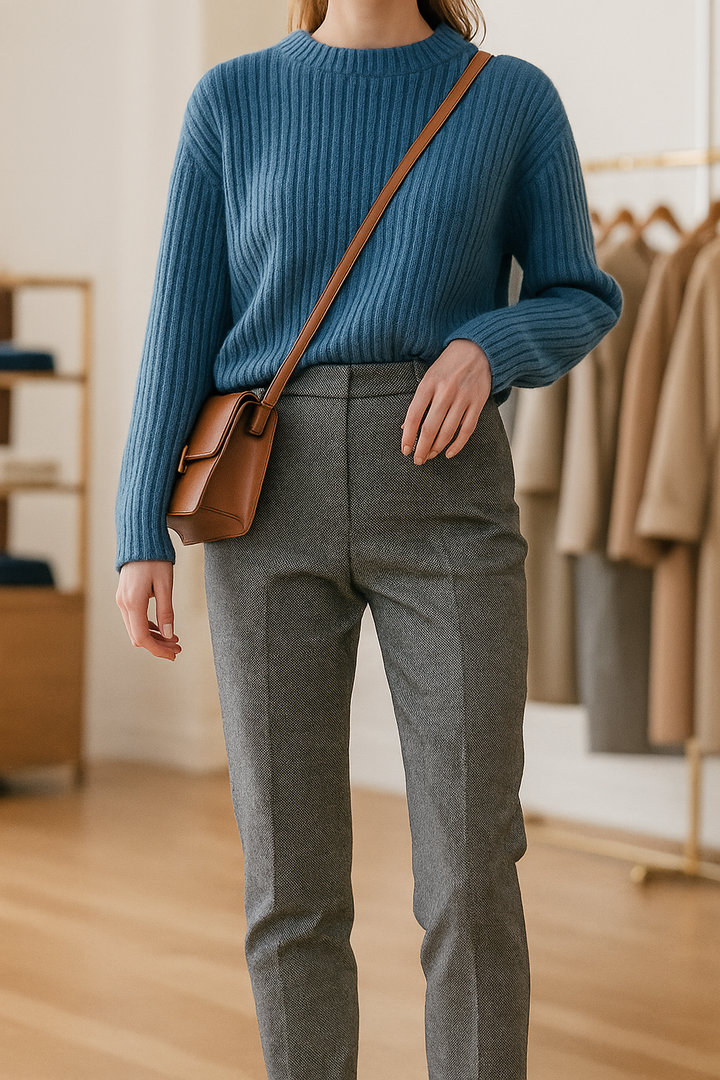 Coralie Classic Wool Blend Trousers