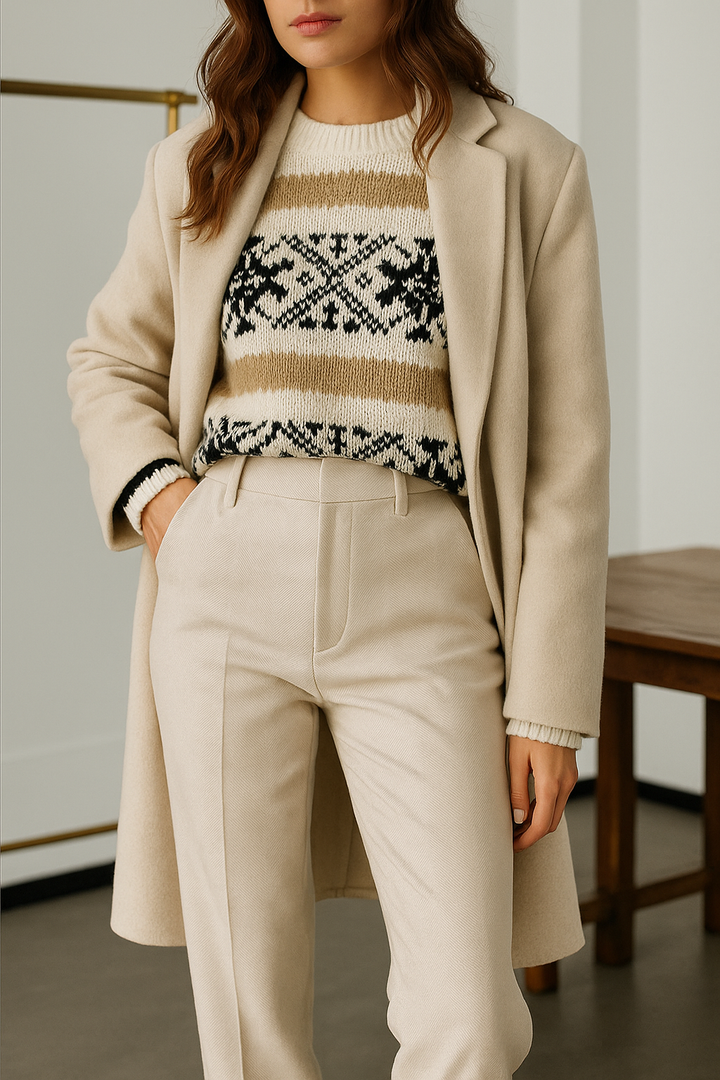 Coralie Classic Wool Blend Trousers