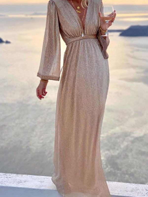 Zara Wrap Maxi Dress